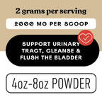 Complete Natural Products Pure D-Mannose Powder Supplement - Bulk D-Mannose 8oz (227 g) 115 Servings for UTI, Bladder, & Urinary