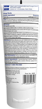 FungiCure Medicated Anti-Fungal Jock Itch Wash - Treat Jock Itch in The Shower- 6 Fl Oz (Pack of 2)