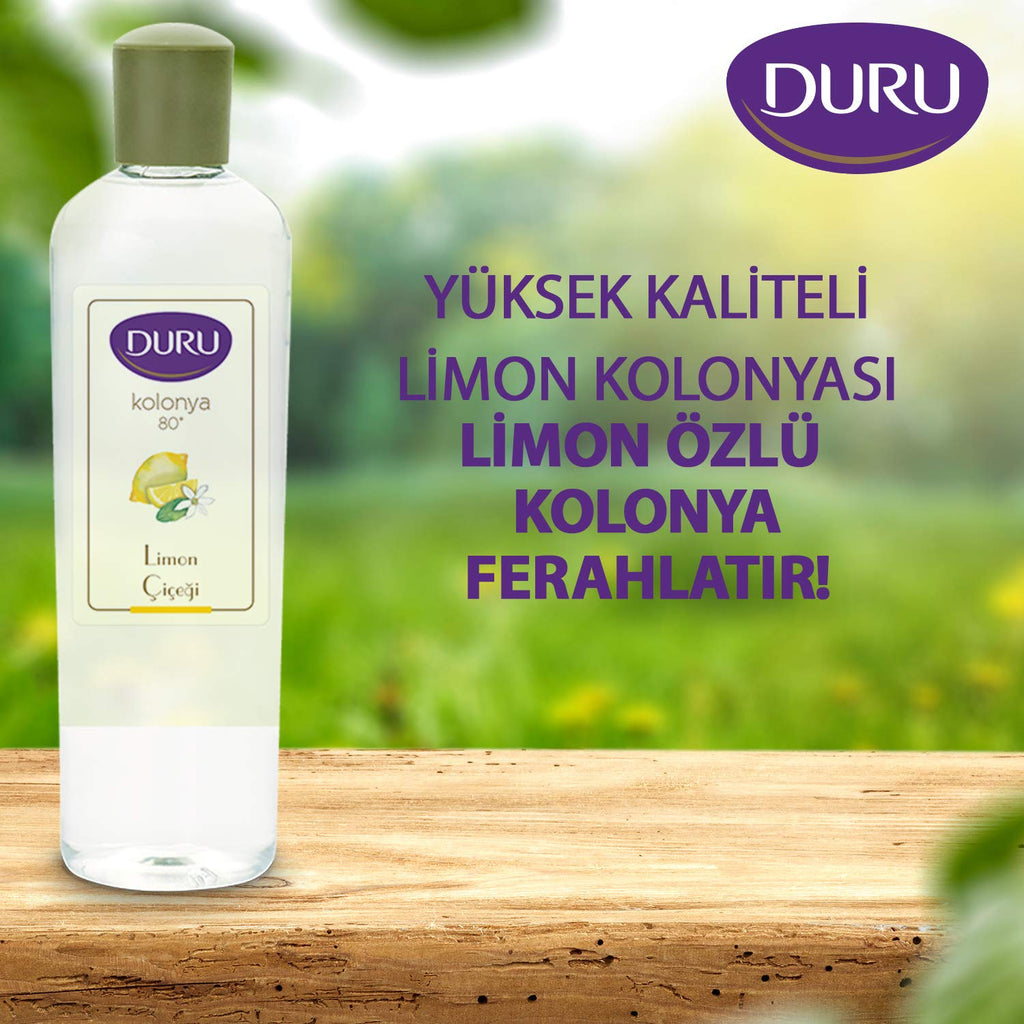 Duru kolonya 80 Limon Scent,400 ml