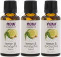 Now Foods Lemon & Eucalyptus Blend Oil - 1 oz. 3 Pack