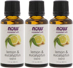 Now Foods Lemon & Eucalyptus Blend Oil - 1 oz. 3 Pack