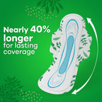 Whisper Ultra Clean Sanitary XL Plus Pads - 15 Count (3+1 Free)
