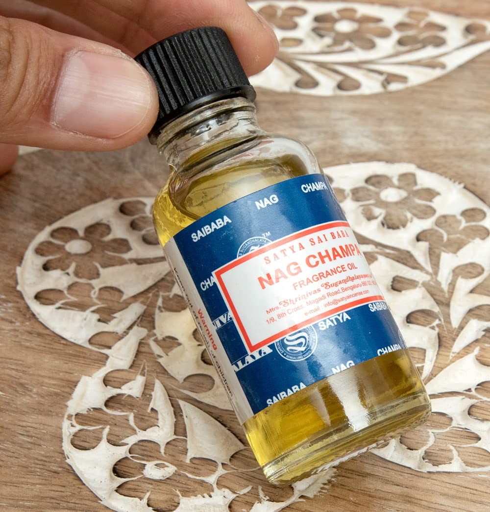 Satya Nag Champa Fragrance oil (1 oz)- 30 ML