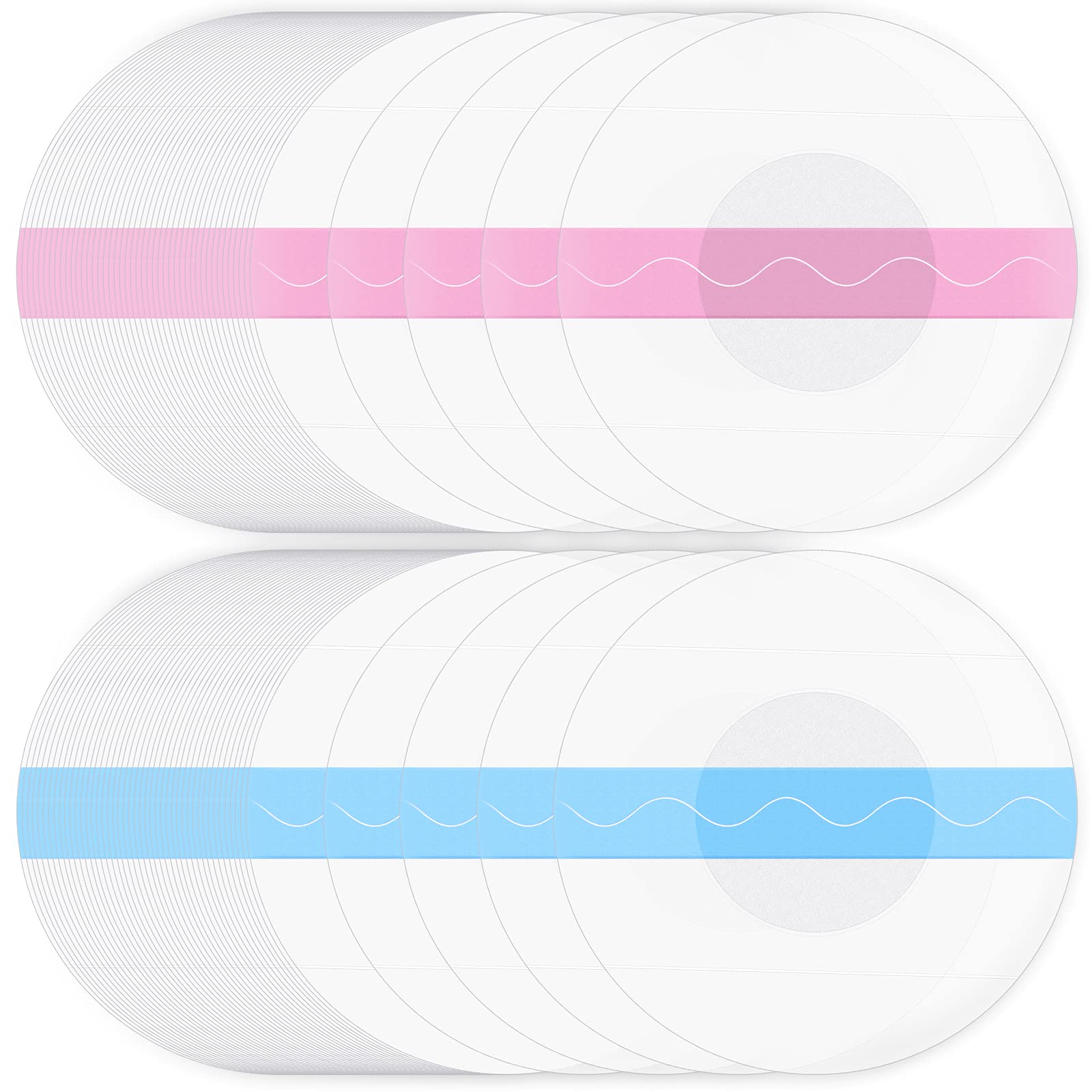 60 Packs Shower Waterproof Patch Freestyle Transparent Adhesive Patches Waterproof Sensor Covers Precut Clear Protection Sticker