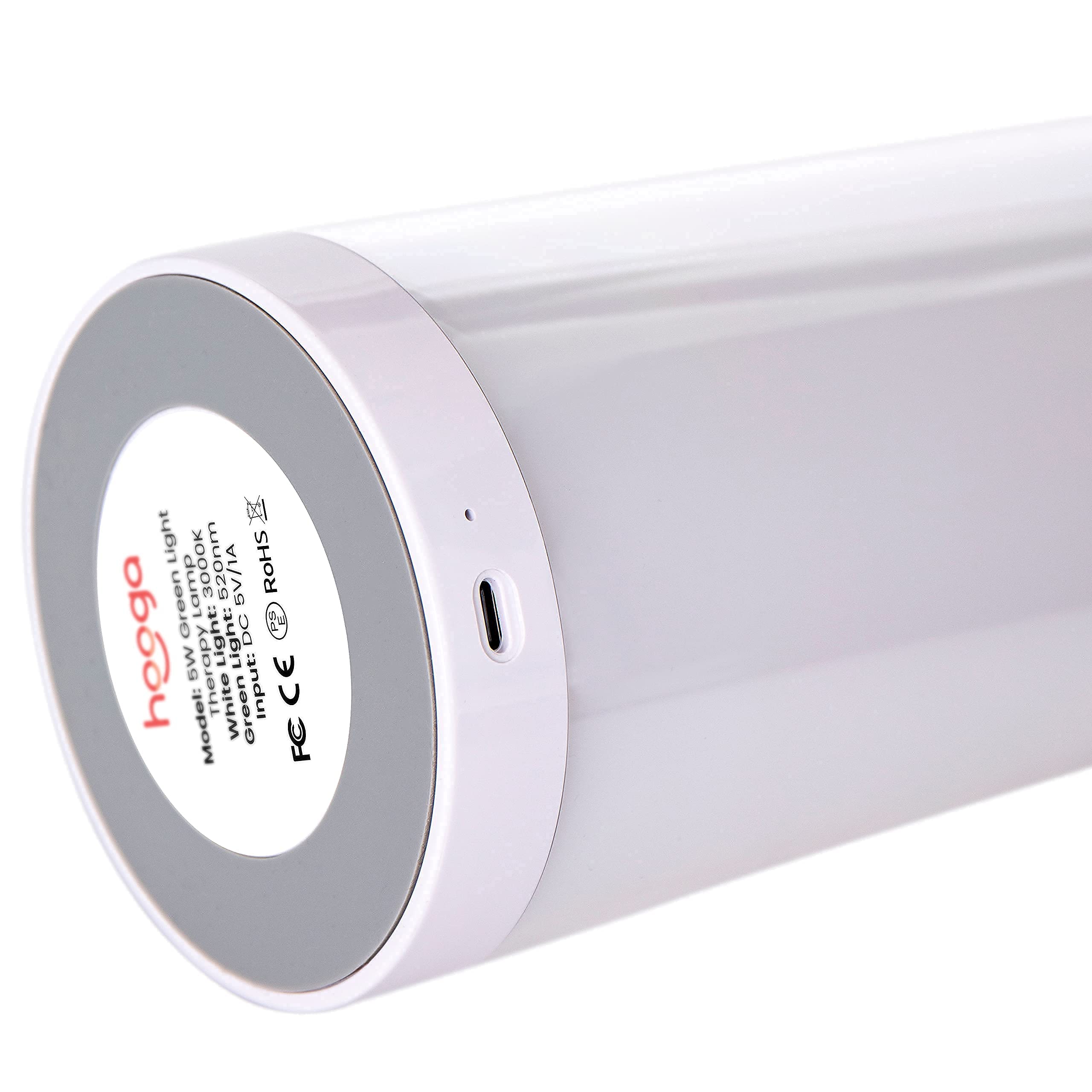 Hooga Green Light Therapy Lamp for Migraines, Headaches, Insomnia, Light Sensitivity, Anxiety Relief. Narrow Band Green LEDs. So