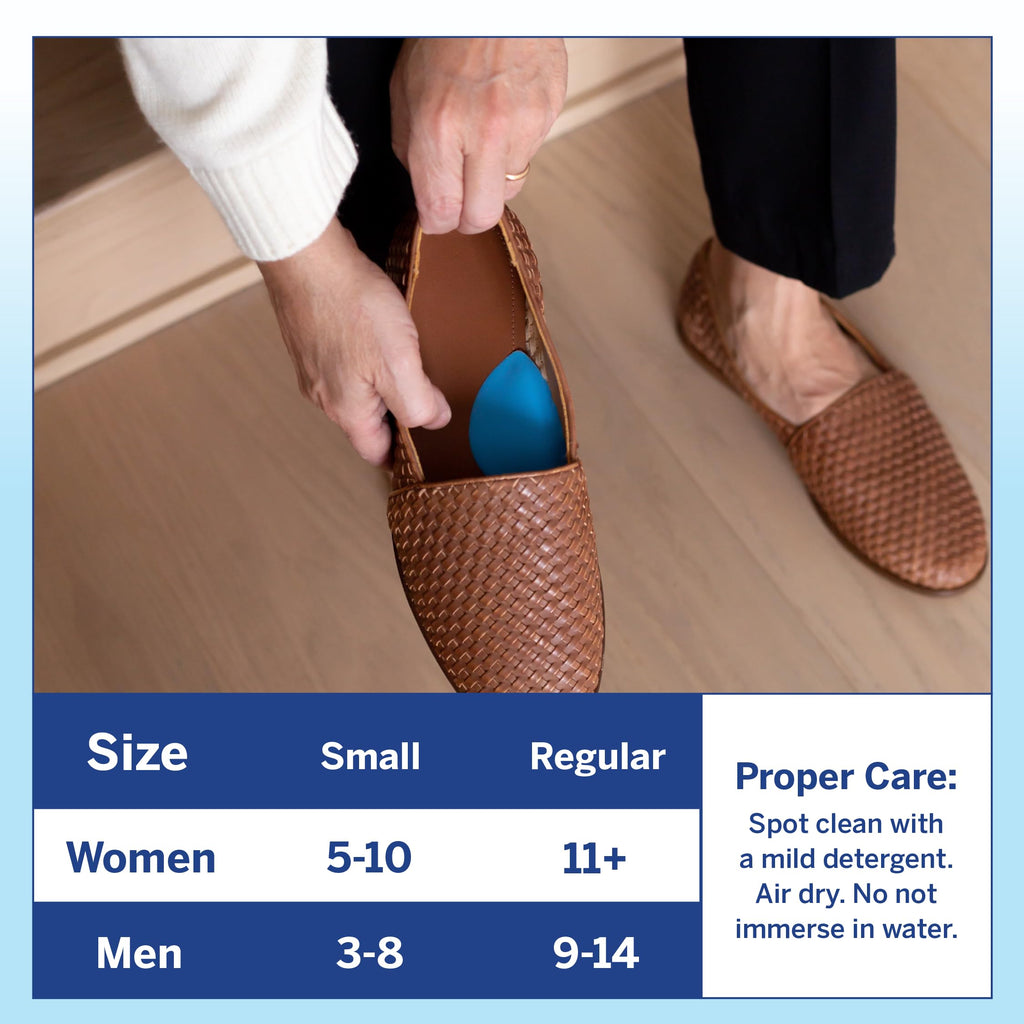 Powerstep unisex adult Boosters Arch Support, Blue, Small Regular US