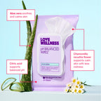 Love Wellness pH Balancing Cleanser & pH Balancing Wipes | Her Essentials Duo | On The Go Support for Her | Cleanser for Balance