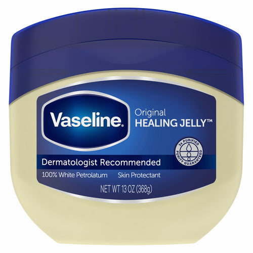 Vaseline Healing Jelly Original White Petroleum Jelly Protectant For Dry Cracked Skin and Eczema Relief Pure Petroleum Jelly 13 