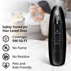 Plug-in Essential Oil Diffuser - Silent & Waterless Aromatherapy - Cold Air Diffusion, Wide Area Coverage up to 500 SqFt - Ideal