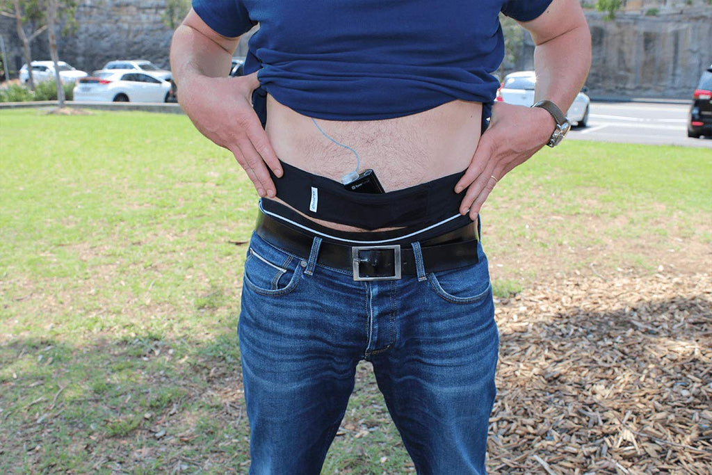 Glucology Insulin Pump Waist Belt | Fanny Pack for Running or Travel - Diabetes Supplies Pouch and Accessories for Men and Women