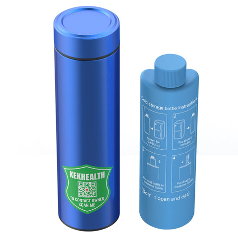 KEKHEALTH Compact 60H Insulin Pen Cooler Trave Case Medication Cooler for Travel Medicine Cooler TSA Approved Medical Travel Coo
