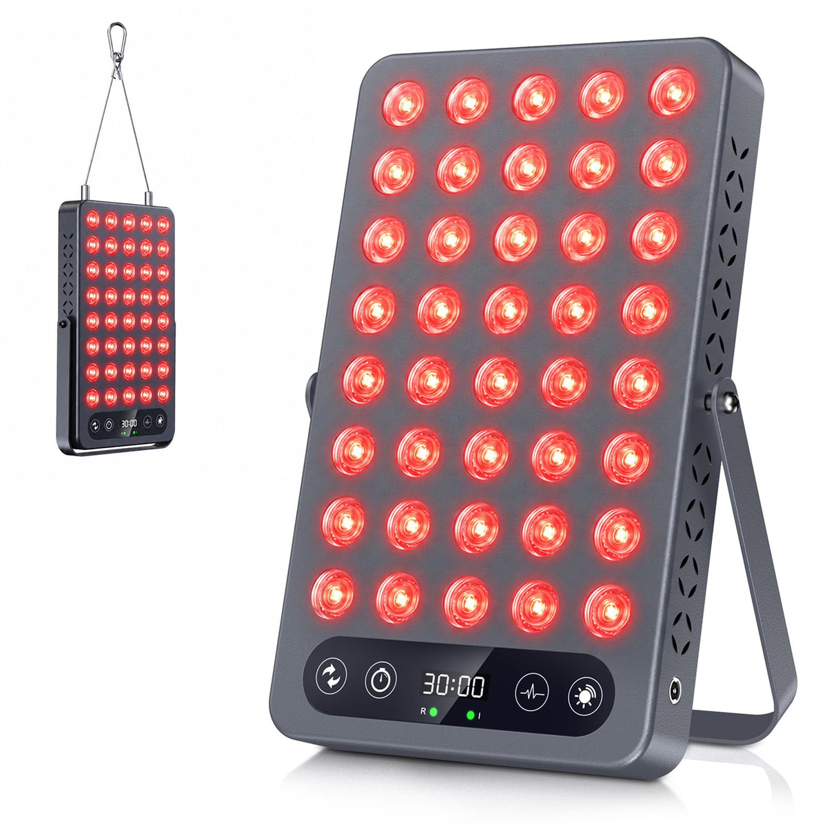 XSSNVV Red Light Therapy Panel for Face & Body, Dual Chips 660nm & 850nm