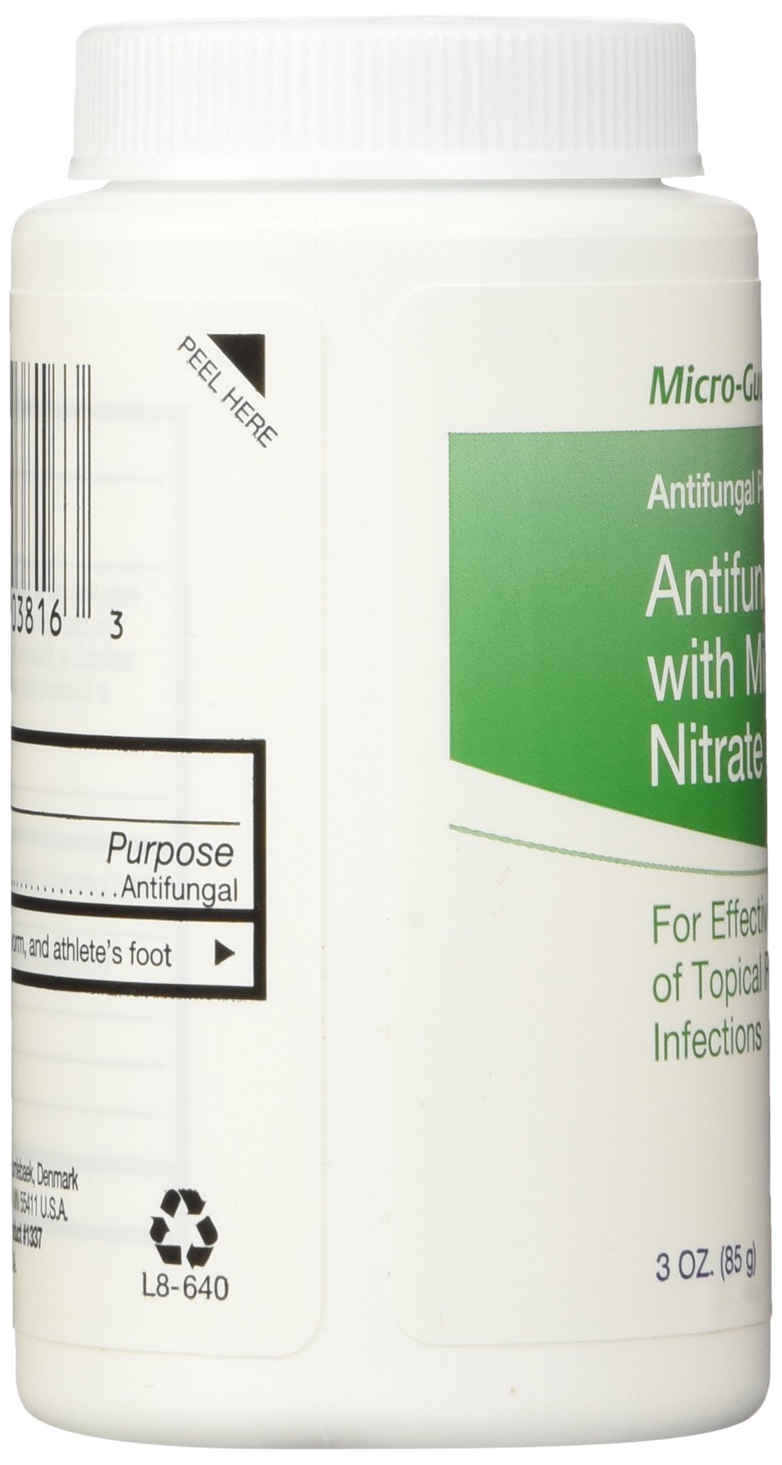 Micro-Guard 2% Miconazole Nitrate Powder Antifungal 3 oz. Shaker Bottle