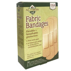 All Terrain Fabric Bandages, Latex-Free Flexible Protection, 30 Count, Assorted Sizes, Sterile