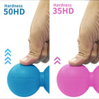 5BILLION Peanut Massage Ball - Double Lacrosse Massage Ball & Mobility Ball for Physical Therapy - Deep Tissue Massage Tool for