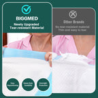BIGGMED Tear-Resistant Incontinence Bed Pads 40 x 36 (50 Count ) with 130 Gram Heavy Duty Disposable Underpads Chucks Pads f