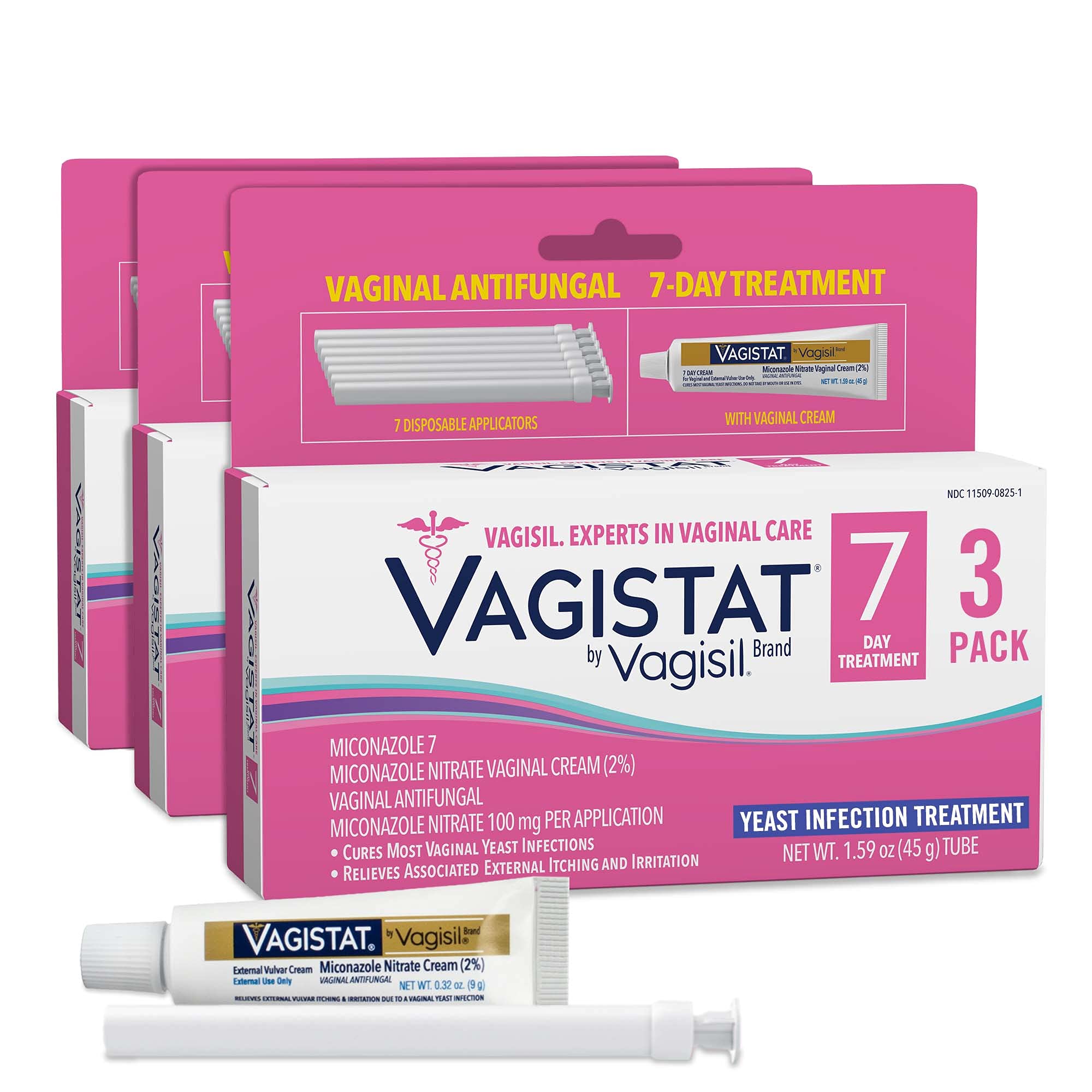 Vagistat 7 Day Yeast Infection Treatment for Women, Helps Relieve External Itching and Irritation, Contains 2% External Miconazo