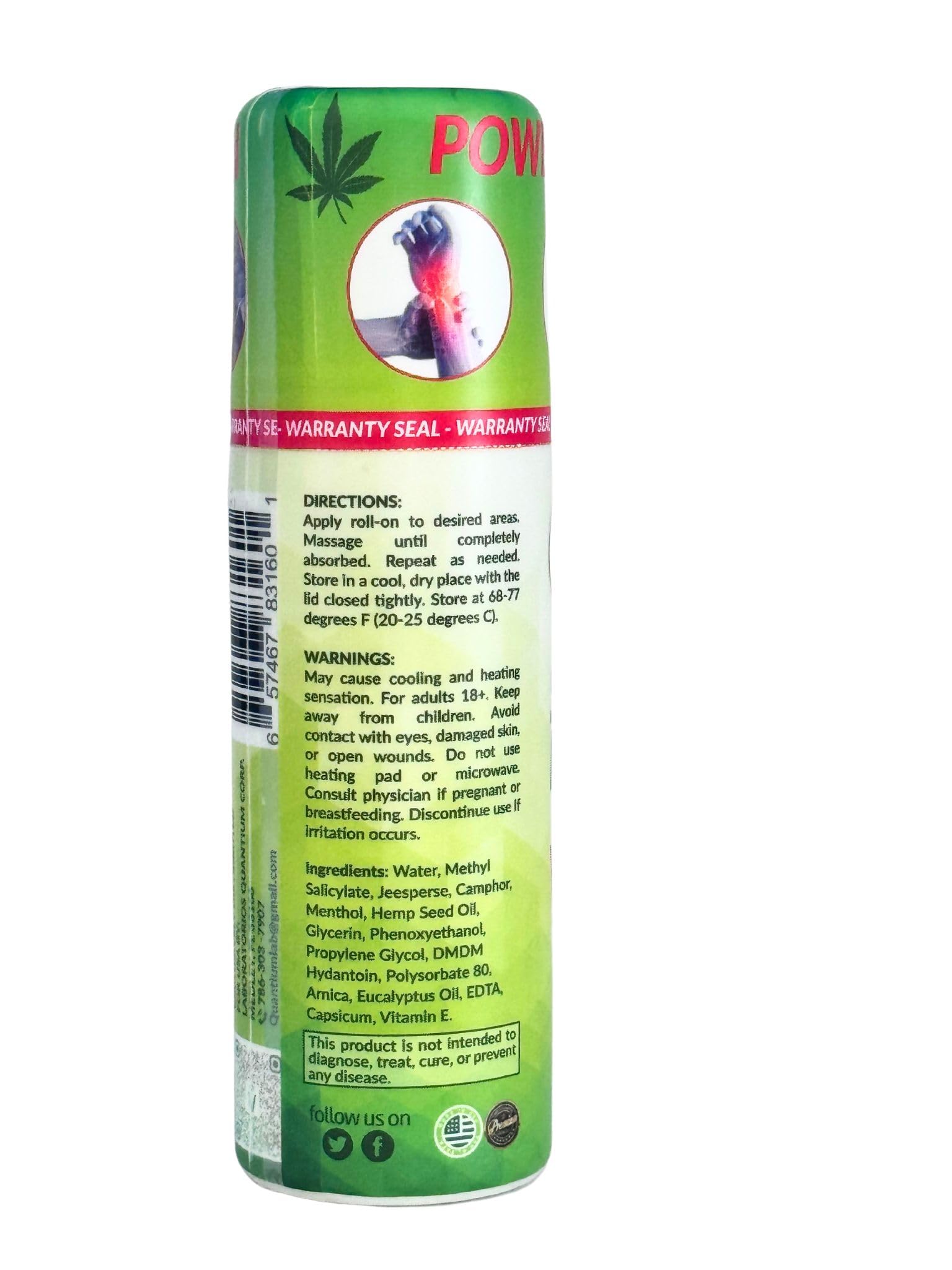 Valtrum Santo Remedio - with Hemp Seed Oil, Fast and Effective Relief. External use with Powerful Action, Whose Effects are perc