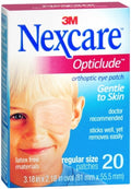 Nexcare Opticlude Orthoptic Eye Patches Regular 20 Each (Pack of 3)