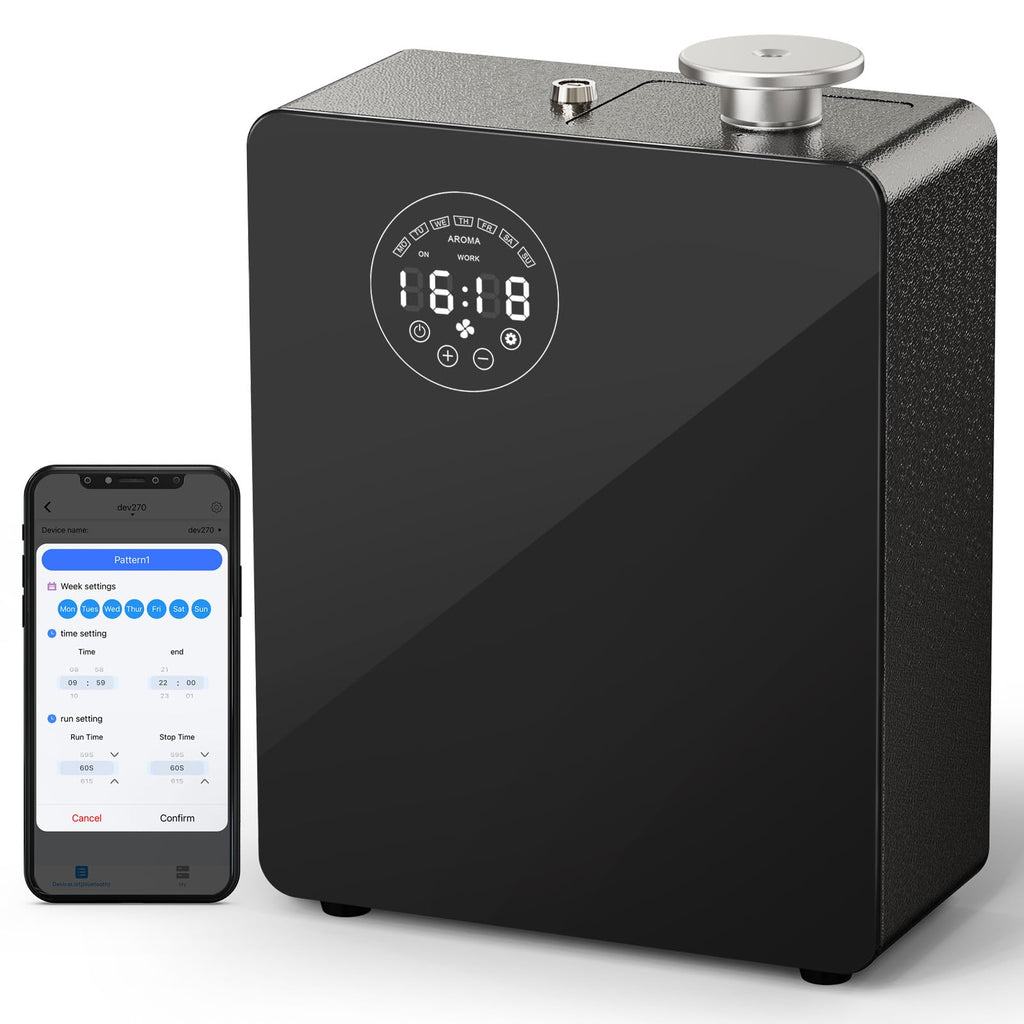 HVAC Waterless Diffuser - Smart Scent Air Machine for Home & Commercial Use, Covers 3000 sq. ft., HVAC or Portable Large Room Wa