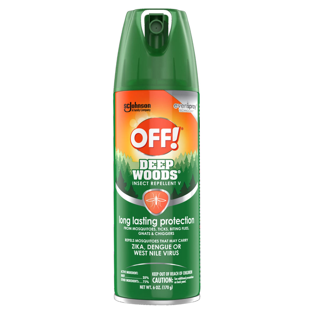 RaidOFF Off Deep Woods Insect Repellent 6oz (Pack of 3)