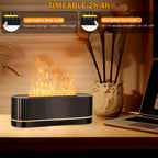 Essential Oil Diffuser,Colorful Flame Fire Diffuser Humidifier,Scent Aroma Diffuser, 7 Colors Changing Oil Diffuser for Home,Off