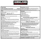 Kirkland Signature Aller-Flo Fluticasone Propionate (Glucorticoid) 5 Bottles x 144 Metered Sprays 0.62 Fl OZ per Bottle, 700 Tot