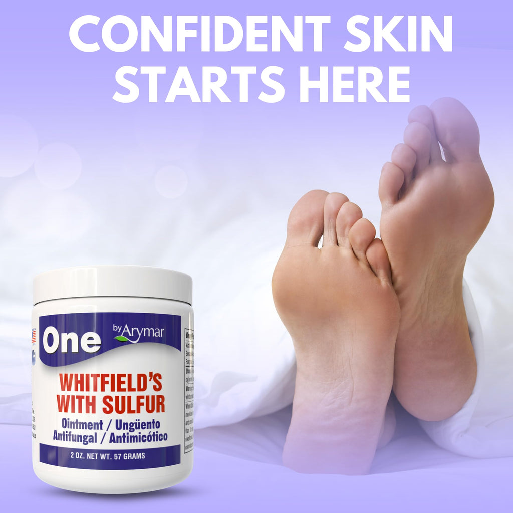 Arymar Whitfields Ointment (2 oz) - Benzoic Acid & Salicylic Acid Formula