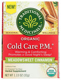 Traditional Medicinals Tea Cold Care Pm, 16 Count (Pack Of 6)