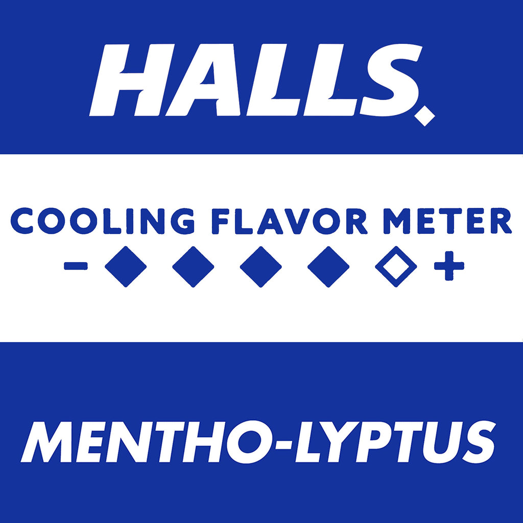 HALLS Relief Mentho-Lyptus Cough Drops, Economy Pack, 12 Packs of 80 Drops Bags (960 Total Drops)