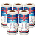 TriActiv Washable & Reusable Kitchen Towel Roll | 80 Pulls Per Roll, 400 Sheets Pack Of 5 | Highly Absorbent Kitchen Tissue Rol