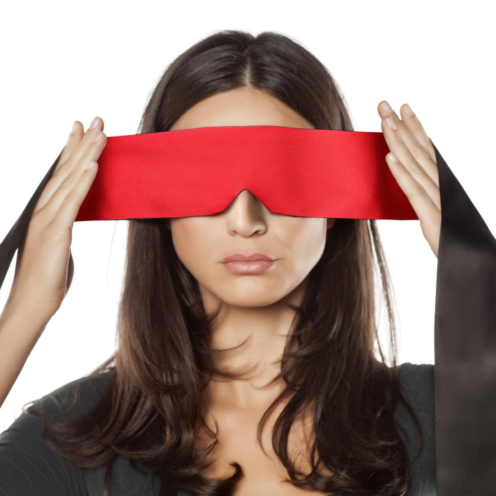 FRESHME Satin Eye Mask Sleeping - Adjustable Eye Shade Soft and Comfortable Satin Eye Blinder Cover for Women Men Night Travel N