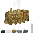 Train Humidifier with Essential Oil Diffuser - 300ML Large Capacity Ultrasonic Dual Mist Output, 4Color LED Night Light with Rem