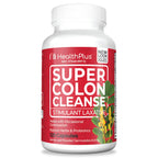 Health Plus Super Colon Cleanse Laxative, 530 Milligrams, 120 Count (Pack of 1)