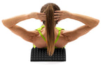 ProsourceFit Arched Back Stretching Spike Orthopedic Traction Device & Lower Lumbar Massage Support, Black