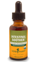 Herb Pharm Certified Organic Intestinal Soother Liquid Herbal Formula with Turmeric Extract - 1 Ounce (FIS01)