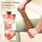 NXCYLW Wooden Cellulite Massage Roller Stick, Wood Therapy Massage Tools, Lymphatic Drainage Tool Cellulite Massager for Celluli