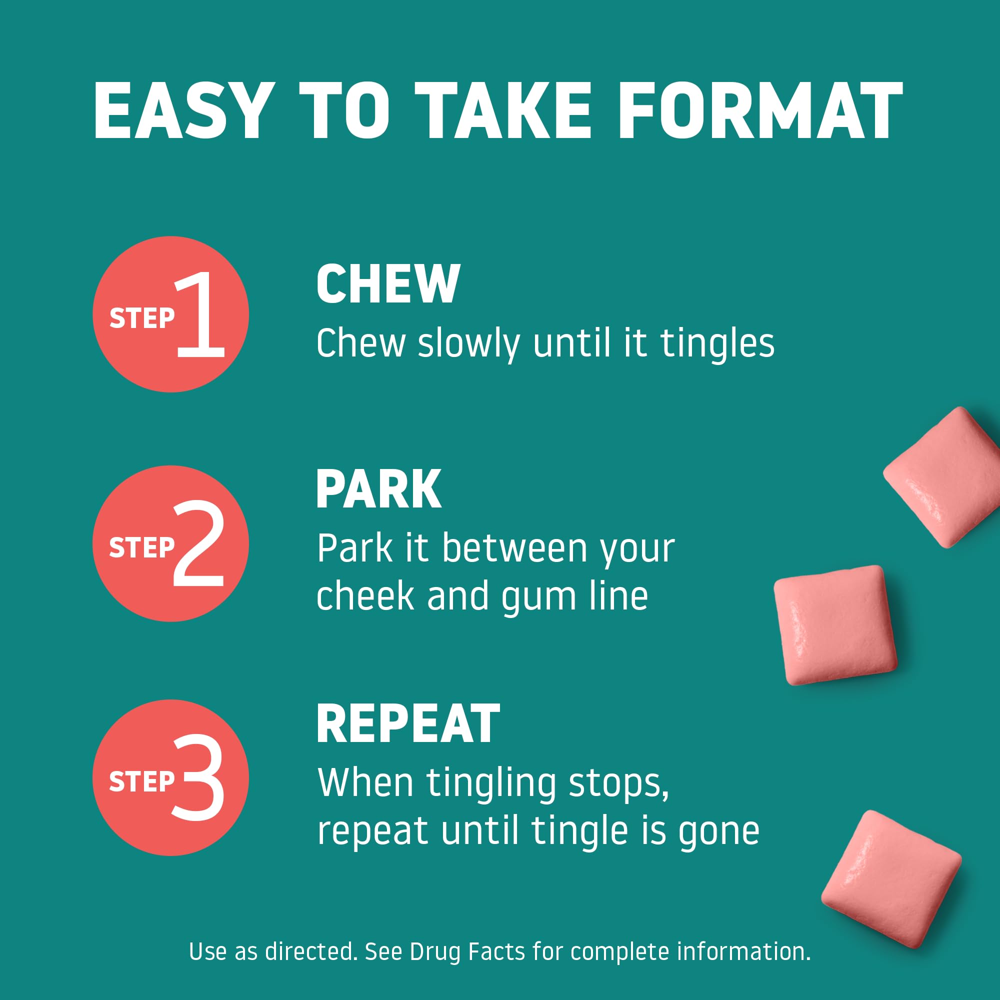 Habitrol Nicotine Gum - 4 mg, Cinnamon Flavor, 80 Count - Reduces Cravings & Helps Quit Smoking