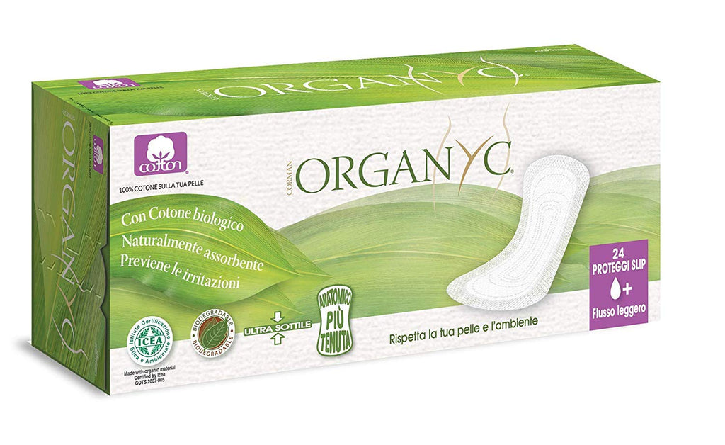 Organyc - Organic Cotton Menstrual Panty-Liners Light Flow+ - 24 Liner(s)