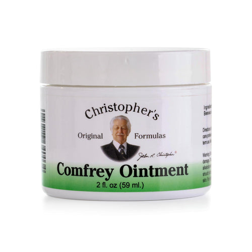Christophers Original Formulas Comfrey Ointment, 2 Ounce - Herbal Ointment with Organic Comfrey Leaf in a Natural Beeswax and O