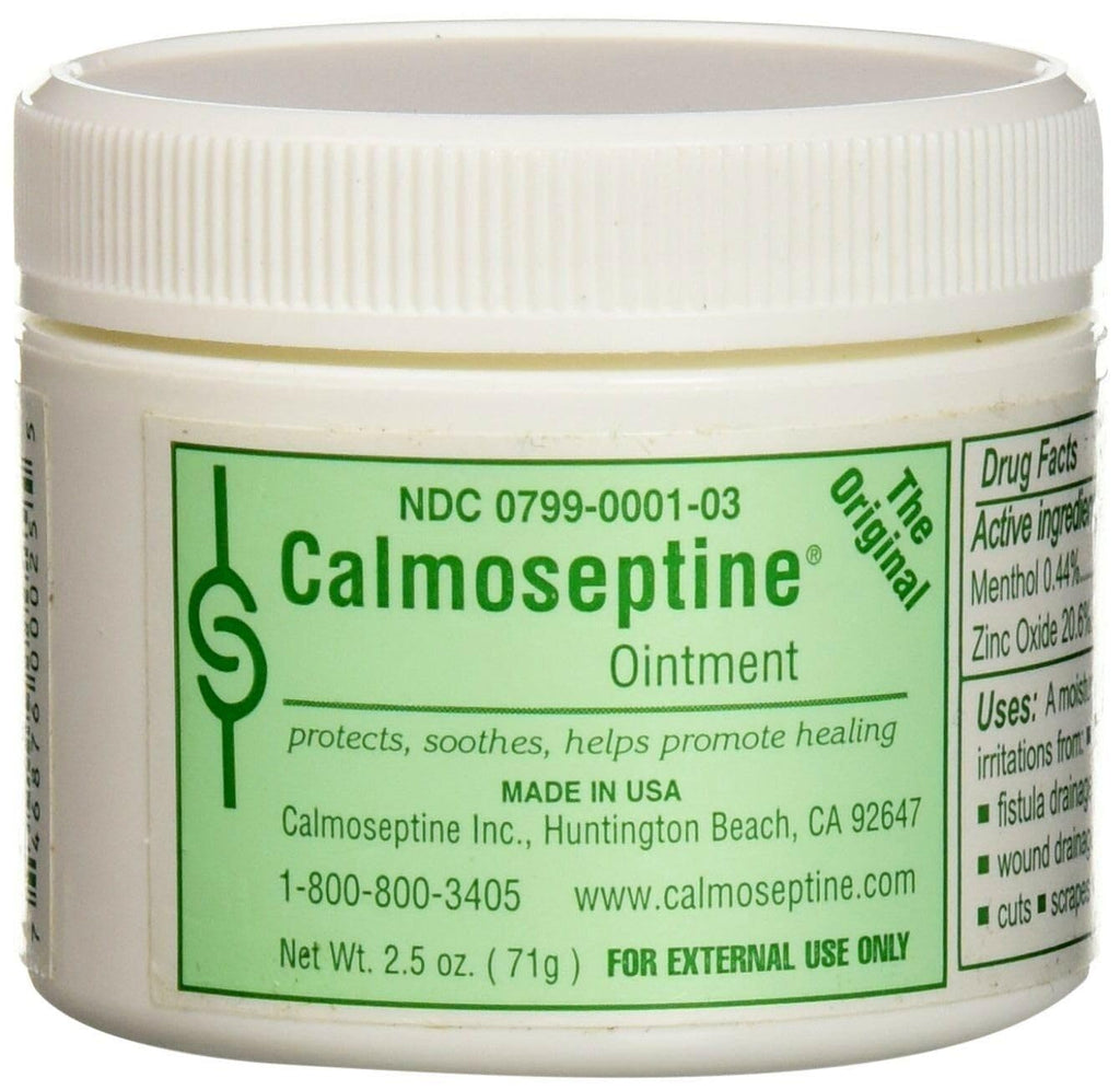 Calmoseptine Cream Skin Protectant - 2.5oz Jar Protects and Helps Heal Skin Irritations, 1/Each by Calmosepti