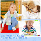 Eurzom 8 Pairs Eczema Sleeve for Kids Toddler Elastic Arm Sleeves Soft and Does Not Hurt the Skin UV Protection(5-7 Inch)