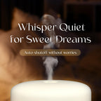 Earnest Living Essential Oil Diffuser White Ceramic Diffuser 100 ml Timers Night Lights and Auto Off Function Home Office Humidi