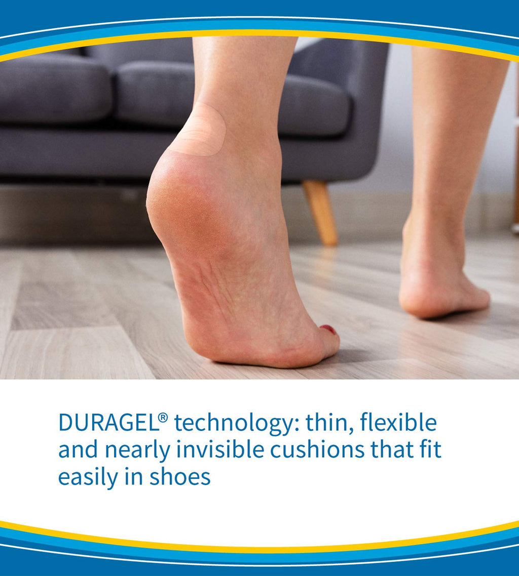 Dr. Scholl's Blister Cushion with Duragel Technology, 6ct // Heal and Prevent Blisters with Cushioning That is Sweat-Resistant,