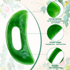 Gua Sha Massage Tool with Handle Resin Massage Tools Lymphatic Drainage Massager Body Shaping Gua Sha Tools for Full Body Men Wo