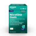 Amazon Basic Care Nicotine Polacrilex Uncoated Gum 2 mg, Arctic Mint, 310 Count