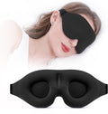 Sleep Eye Mask Memory Foam 3D Contoured Eye Mask With Adjustable Strap  Soft Blindfold For Light Blocking Comfortable Travel Sl