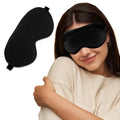 Maplekart Eye Mask For Sleeping With Adjustable Strap Super Soft Sleeping Mask Blind Fold For Comfortable Sleep Travelling Sleep