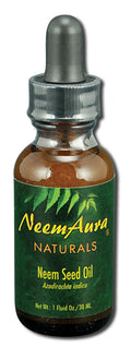 Neem Aura Naturals Neem Seed Topical Oil, 1 Ounce - 3 per case.3
