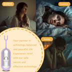 LANSIGOGBGS Sleep Instrument,Brain Massage Adjust Heart Rate,Headache Focus Attention,Small and Easy to Carry,Improve Deep Sleep